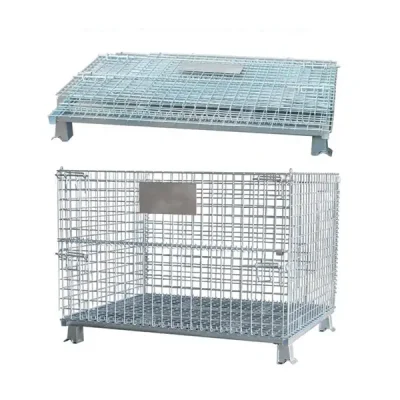 Collapsible Wire Mesh Container 1