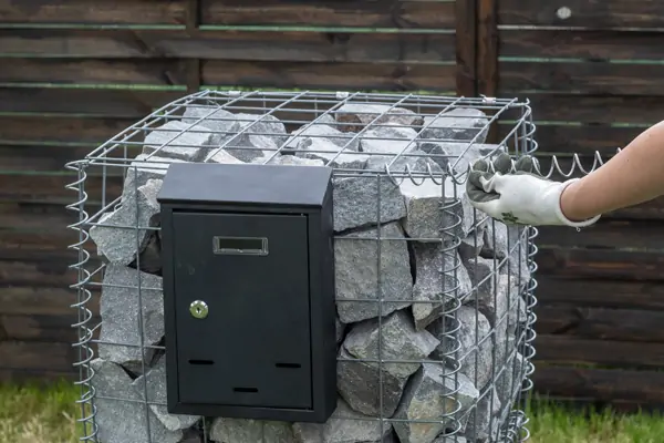 Durable Gabion Mailbox 4