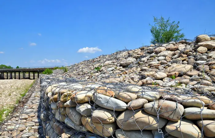 Gabion Fence for Slopes