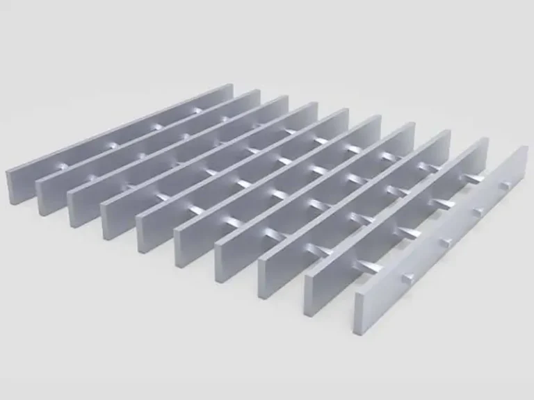 Aluminum grating plain surface