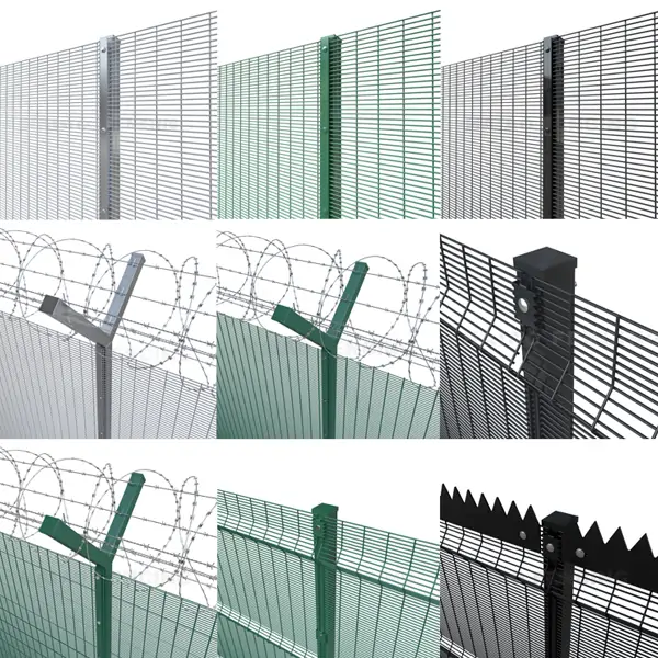 anti climb fence for prisons 3