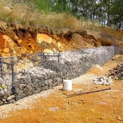 How Do You Calculate Gabion Wall Cost for a Sloped Area