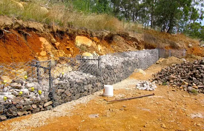 How Do You Calculate Gabion Wall Cost for a Sloped Area